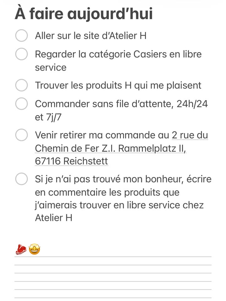 Atelier H - Boucherie ∙ Charcuterie ∙ Triperie ∙ Traiteur